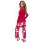 Elegante Damen-Pyjamas mit langen Ärmeln – Brigitte Long - 3