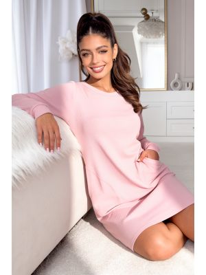 Rosa Damen-Nachthemd – Home rosa