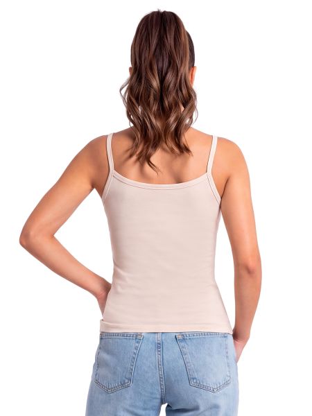 105 beigefarbenes Unterhemd - 3