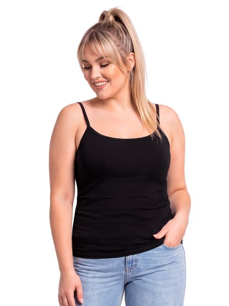 105 schwarzes T-Shirt in Übergröße - 2
