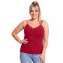 106 burgunderrotes Plus-Size-T-Shirt - 3