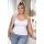 106 weißes Plus-Size-T-Shirt