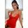 Sexy Nachthemd mit Spitze – Janette, rot